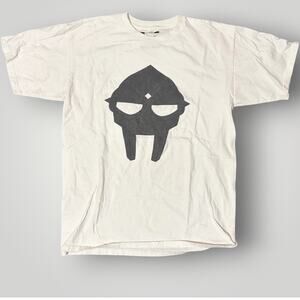 MF DOOM x Akomplice 3M Reflective Mask White T-Shirt Size M 2015